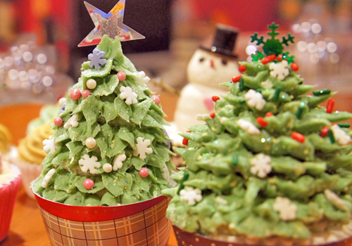 cupcake soap navideños